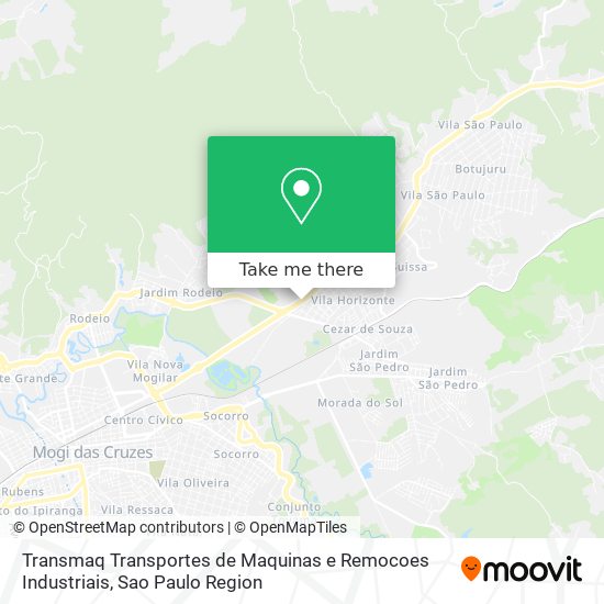 Transmaq Transportes de Maquinas e Remocoes Industriais map