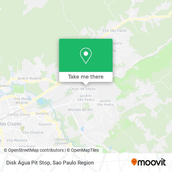 Disk Água Pit Stop map