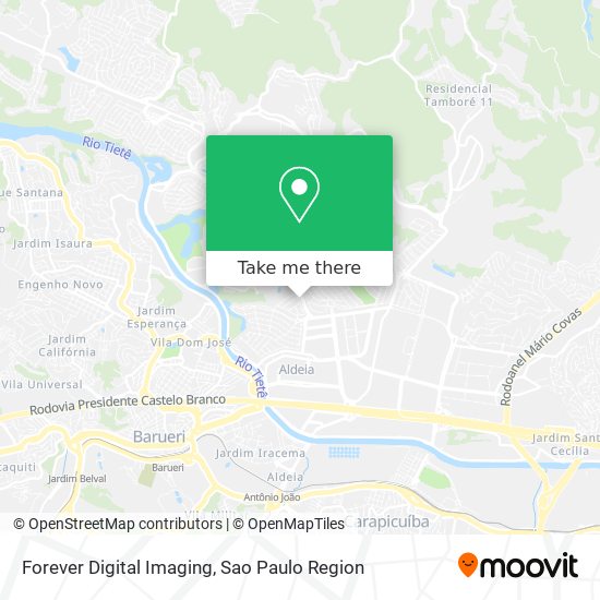 Forever Digital Imaging map