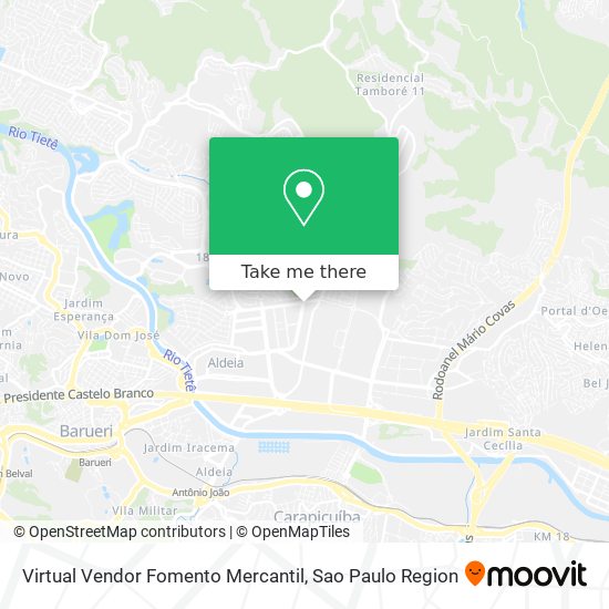 Mapa Virtual Vendor Fomento Mercantil