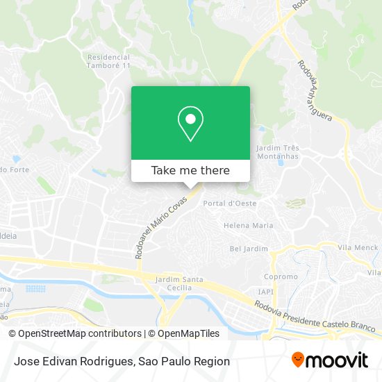 Mapa Jose Edivan Rodrigues