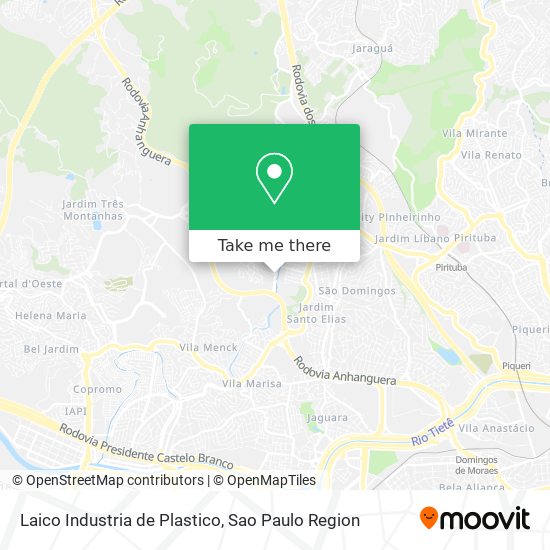 Mapa Laico Industria de Plastico