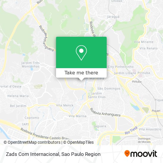 Zads Com Internacional map