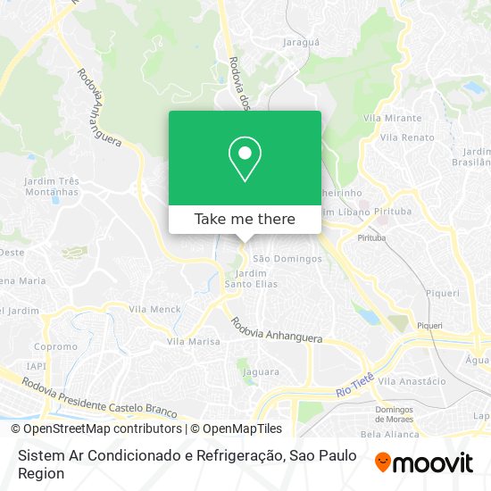 Sistem Ar Condicionado e Refrigeração map