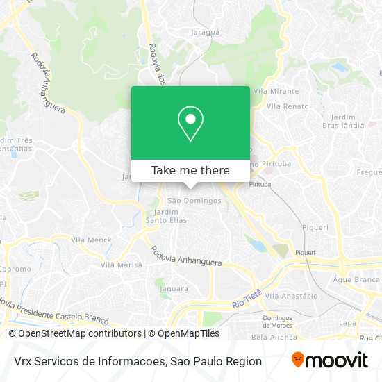 Vrx Servicos de Informacoes map