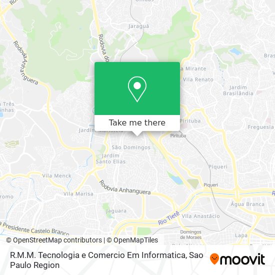 R.M.M. Tecnologia e Comercio Em Informatica map