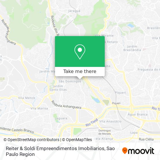 Reiter & Soldi Empreendimentos Imobiliarios map