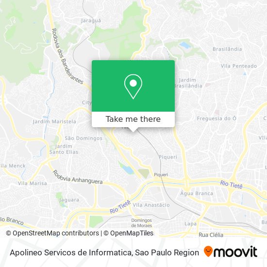 Apolineo Servicos de Informatica map