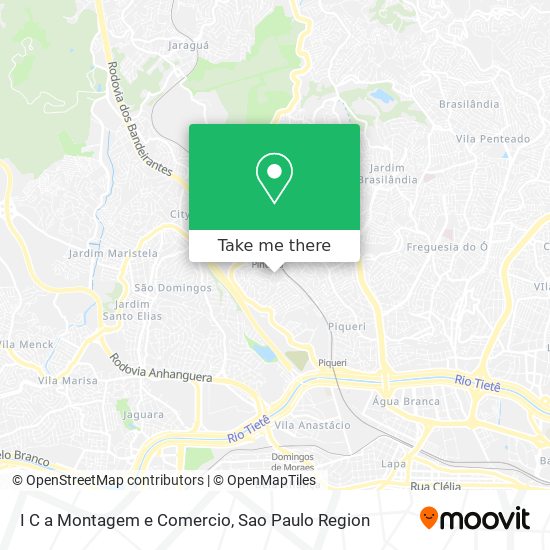 I C a Montagem e Comercio map