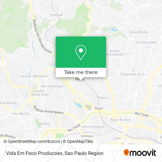 Vida Em Foco Producoes map