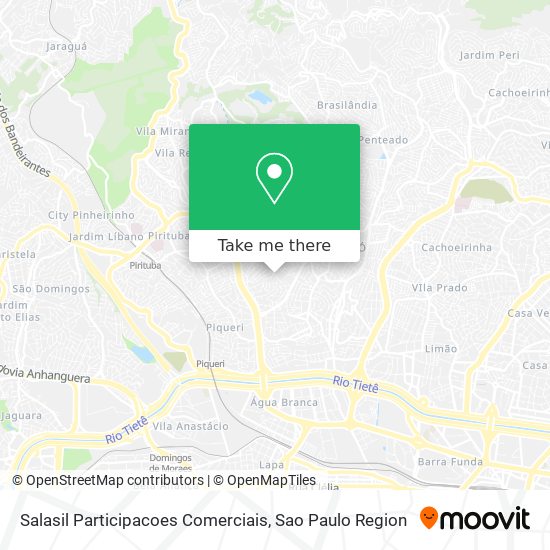 Salasil Participacoes Comerciais map