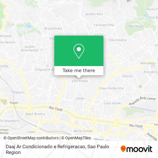 Daaj Ar Condicionado e Refrigeracao map