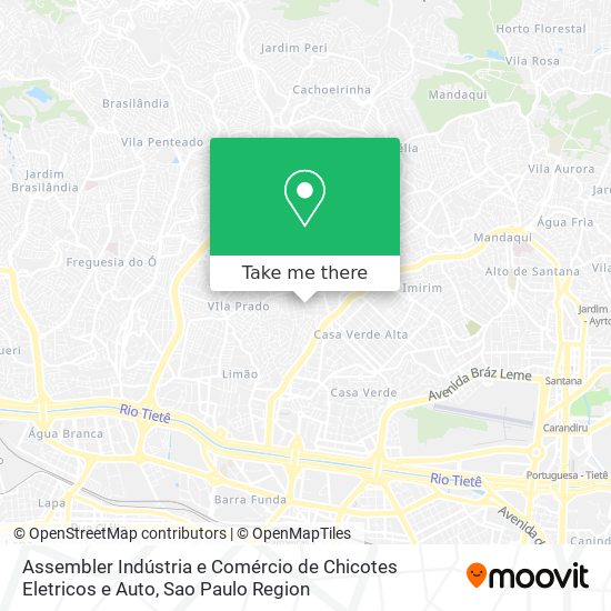 Mapa Assembler Indústria e Comércio de Chicotes Eletricos e Auto