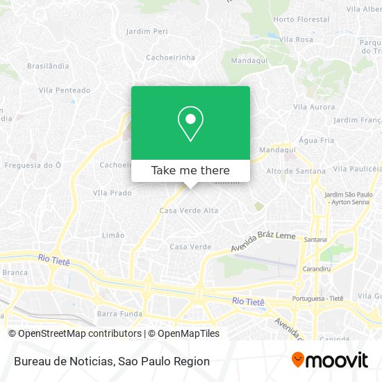 Mapa Bureau de Noticias