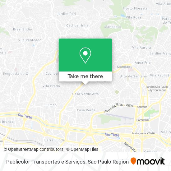 Publicolor Transportes e Serviços map