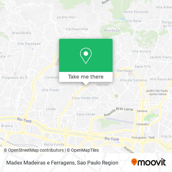 Madex Madeiras e Ferragens map