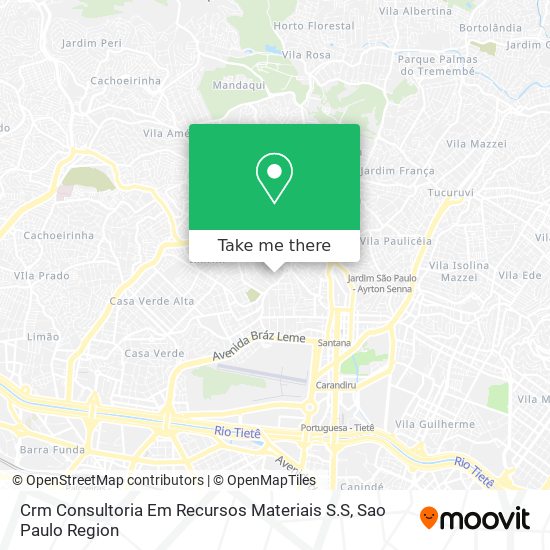 Crm Consultoria Em Recursos Materiais S.S map