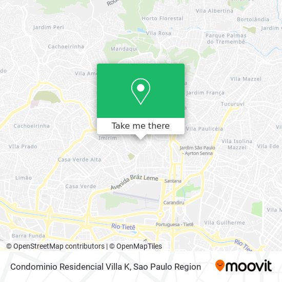 Condominio Residencial Villa K map