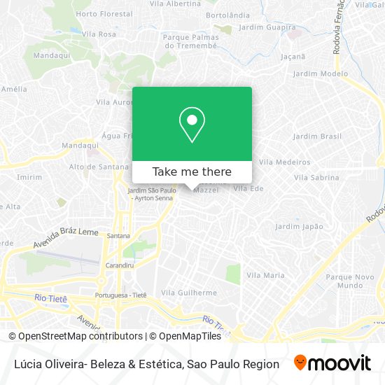 Mapa Lúcia Oliveira- Beleza & Estética