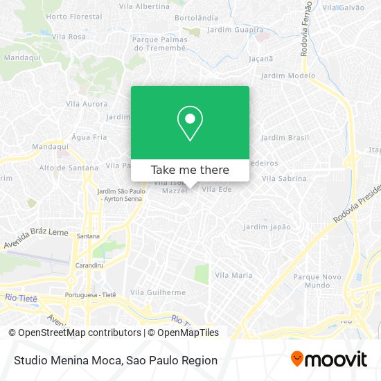 Studio Menina Moca map