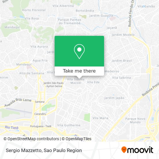 Mapa Sergio Mazzetto
