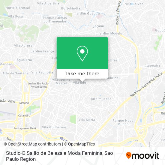 Studio-D Salão de Beleza e Moda Feminina map