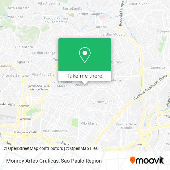 Monroy Artes Graficas map