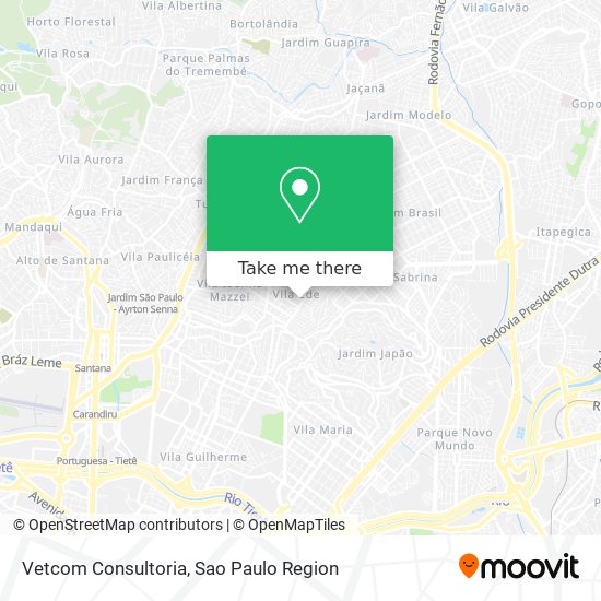 Mapa Vetcom Consultoria