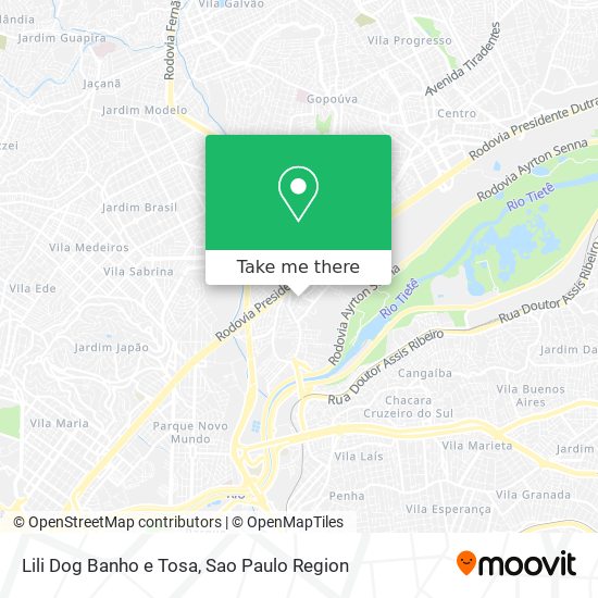 Lili Dog Banho e Tosa map