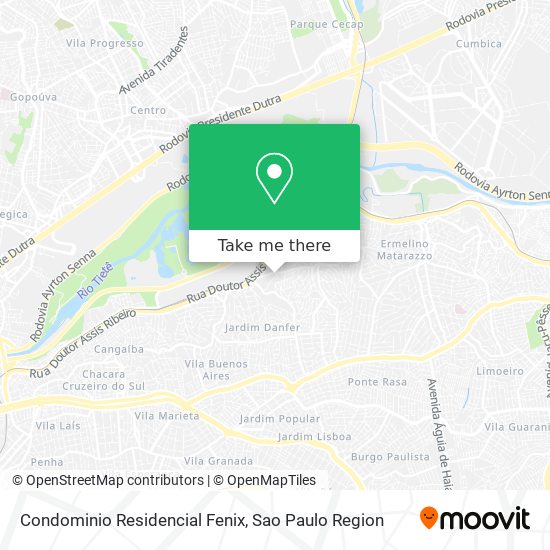 Condominio Residencial Fenix map