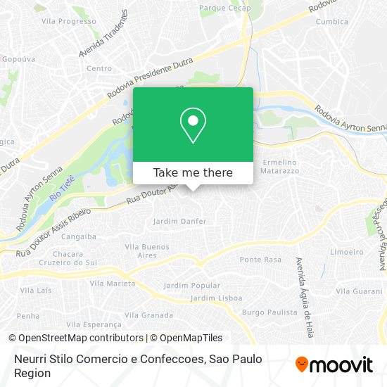 Neurri Stilo Comercio e Confeccoes map