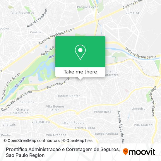 Prontifica Administracao e Corretagem de Seguros map