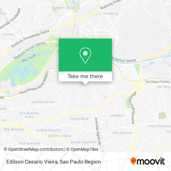 Mapa Edilson Cesario Vieira