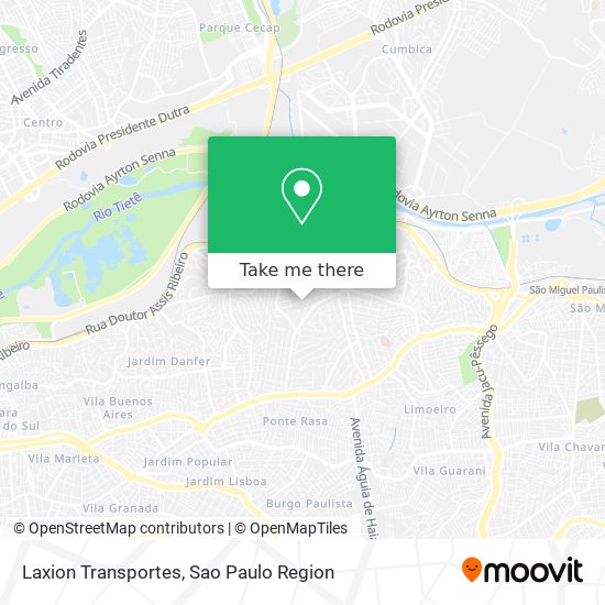 Laxion Transportes map