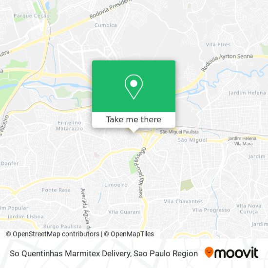 So Quentinhas Marmitex Delivery map