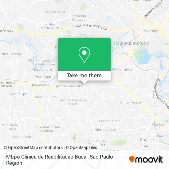 Mbpo Clinica de Reabilitacao Bucal map