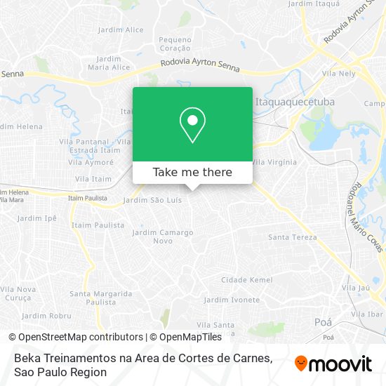 Beka Treinamentos na Area de Cortes de Carnes map