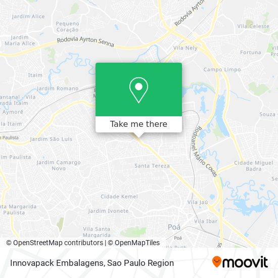 Innovapack Embalagens map