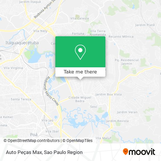 Mapa Auto Peças Max