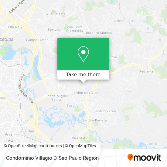 Condominio Villagio D map