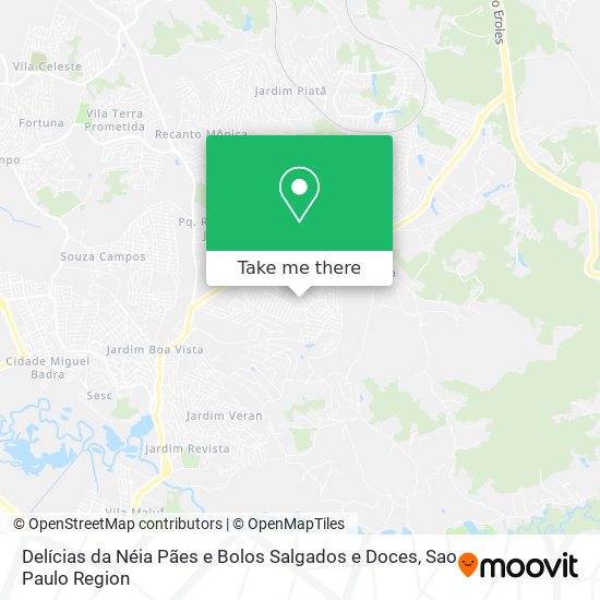Delícias da Néia Pães e Bolos Salgados e Doces map