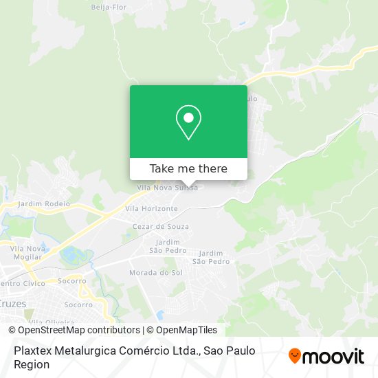 Plaxtex Metalurgica Comércio Ltda. map