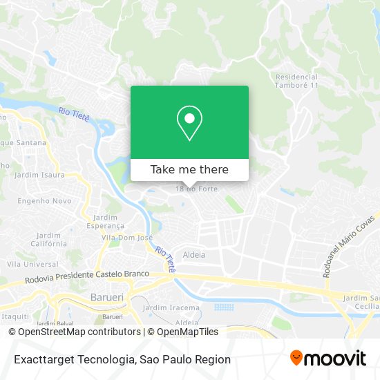 Exacttarget Tecnologia map