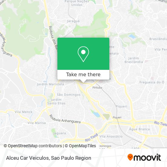 Alceu Car Veiculos map