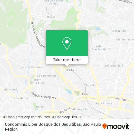 Condominio Liber Bosque dos Jequitibas map
