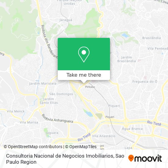 Consultoria Nacional de Negocios Imobiliarios map