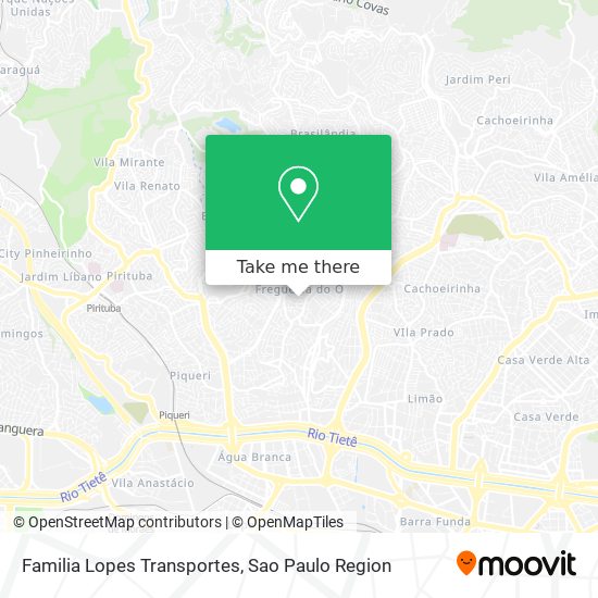 Familia Lopes Transportes map