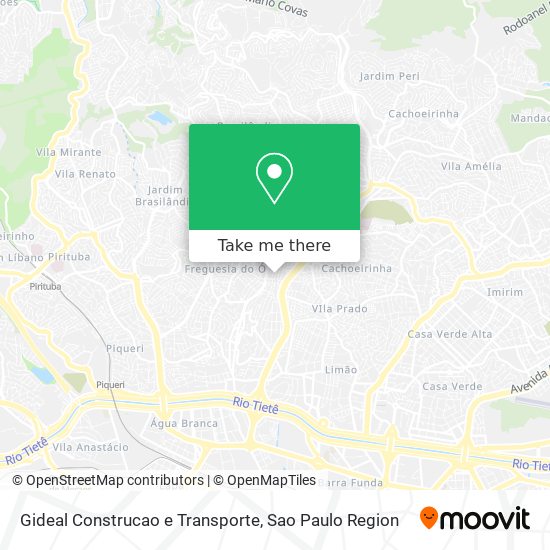 Gideal Construcao e Transporte map