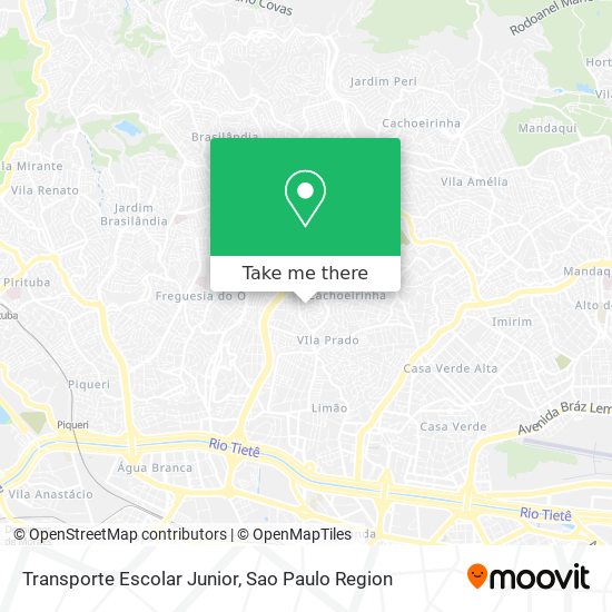 Mapa Transporte Escolar Junior