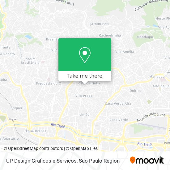 Mapa UP Design Graficos e Servicos